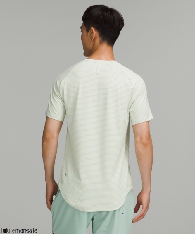 Lululemon Deutschland DELULU807 | Drysense Training Kurzarmshirt Meliert Arctic Mint